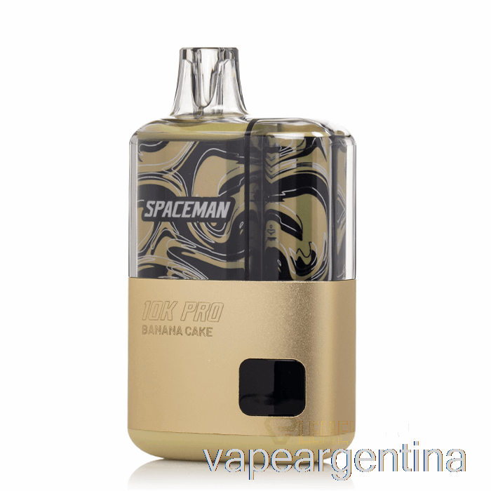 Vaporizador Desechable Spaceman 10k Pro Banana Cake Argentina